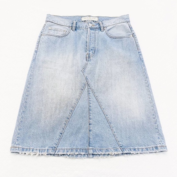 Marc by Marc Jacobs Icon Skirt Denim Jean Pencil Skirt SZ28 - Picture 6 of 7
